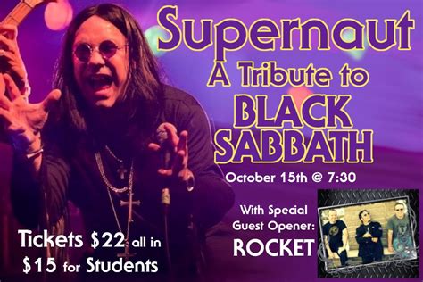 supernaut black sabbath tribute band